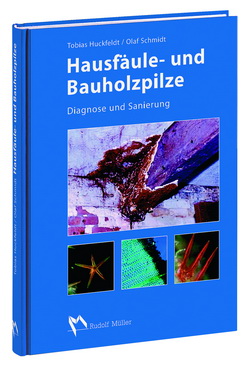 1. Auflage: Hausfäule- und Bauholzpilze von Huckfeldt und Schmidt, Preis 79 Euro im Buchhandel